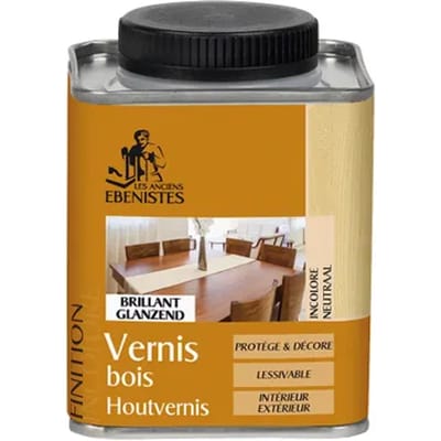Les Anciens Ébénistes Houtvernis Kleurloos Hoogglans 250ml