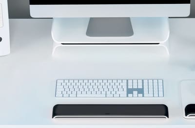 Leitz WOW Ergo Ergonomische Verstelbare Polssteun voor Toetsenbord - Zwart