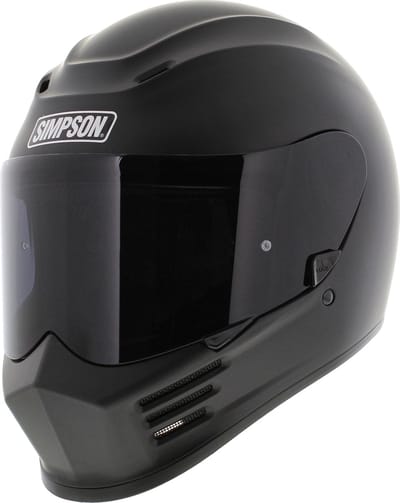 Simpson Speed Mat Zwart Integraalhelm - Helm