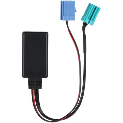 Autoradio Mini ISO 6Pin 8Pin BT 5.0 Aux Connector Kabel Adapter Vervanging voor Renault Radio zwart