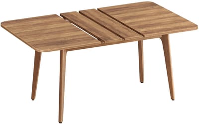 Sello! uitschuifbare tafel – eettafel - 4/6/8 personen – draagvermogen tot 120kg – hittebestendig tot 140 °C – 140/160/180cm