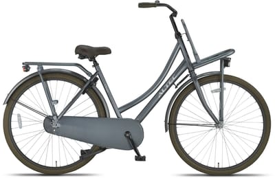 Altec Transportfiets dames Classic 28 Inch 53 cm Dames Terugtraprem Donkergrijs