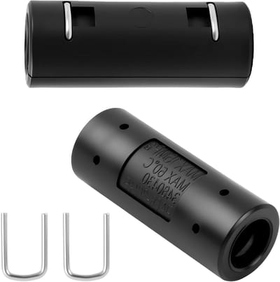 Hogedrukreiniger Adapter - Koppeling Slang - Buiten Reinigen - Quick Connect M22 - 2 stuks - Zwart