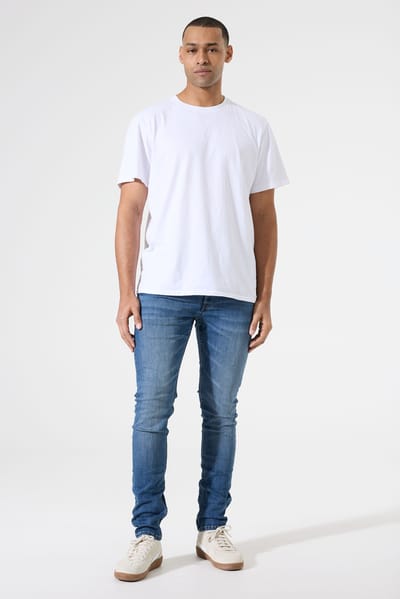 GARCIA Rocko Heren Slim Fit Jeans Blauw