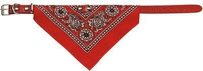 Adori Halsband Met Zakdoek Rood - Hondenhalsband - 55x2.2 cm