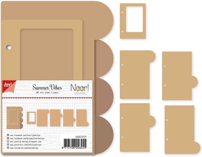 Joy!Crafts MDF Album - mini noor summer vibes