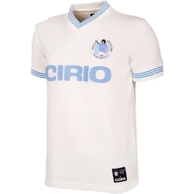 COPA - Maradona Napoli Uitshirt 1984 Retro Voetbalshirt - Heren - Wit - S