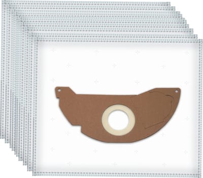 10x Dparts stofzuigerzakken geschikt voor Karcher WD2 en MV2 series - nr. 6.904-322.0