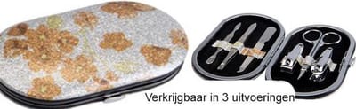 Rojafit - Budget - Manicureset - 7 delig - Glitter - Goud