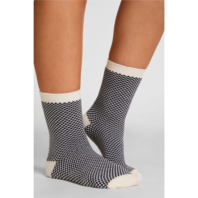 Hunkemöller Halfhoge sokken van modal Blauw