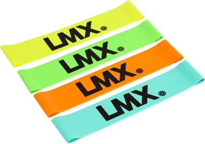 Lifemaxx LMX Mini Weerstandsband - Extra licht - Geel - 10 stuks