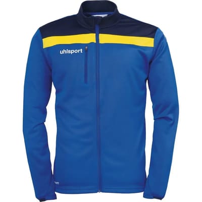 Uhlsport Offense 23 Polyestervest Heren - Royal / Marine / Limoen | Maat: M