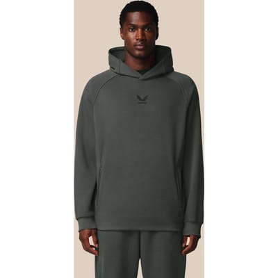 Heren Adapt Lange Mouwen Katoen Fleece Hoodie - Gunmetal