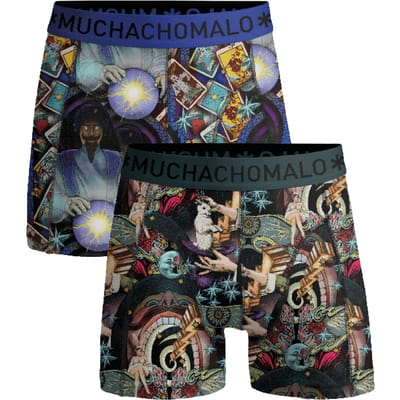 Muchachomalo Boxershort Heren – 2 Pack – 95% Katoen – Heren Ondergoed – Kleding – Stevig Ondergoed – Onderbroeken Heren