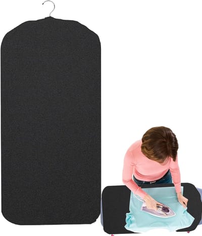 Strijkmat - Stoomkoker pads - Kleding stomen - 360 graden haak - 40 x 45 cm - Grijs