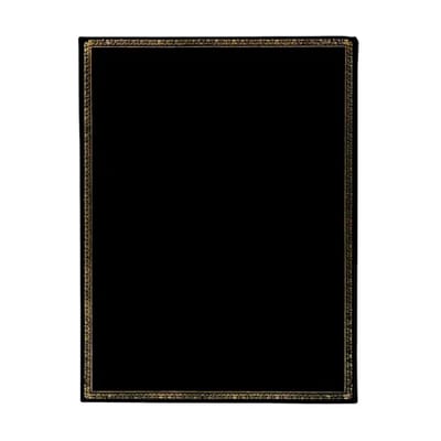Paperblanks Black Edition Black Edition Hardcover Journals Ultra Lined Elastic Band 144 Pg 120 GSM