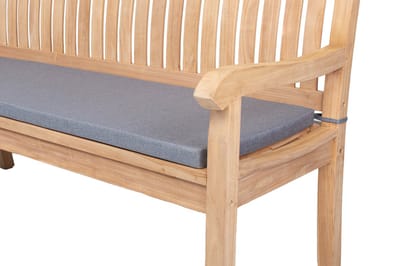 Kussen Deluxe - Afneembare Hoes - 136 x 48 cm Los kussen voor Tuinbank Zonder Tuinbank Betreft alleen 1 kussen