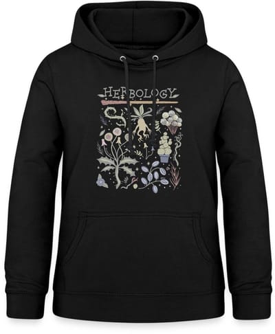 Harry Potter Herbology Botanisch Kruiden Ontwerp Hoodie Dames