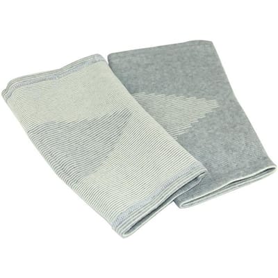 Elastische Kniebeschermers Bamboehoutskool Dun Sport Lopen Middelbare Leeftijd Plus Ouderen Koudebestendig Benen Elastische Kniebeschermers W18033WW-