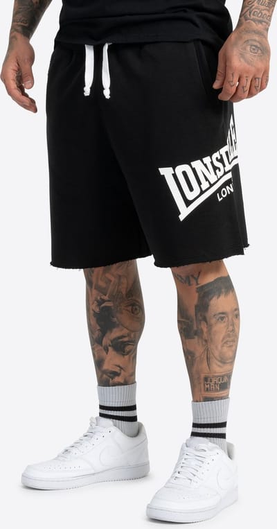 Lonsdale London Polbathic Heren Shorts - zwart - XXL