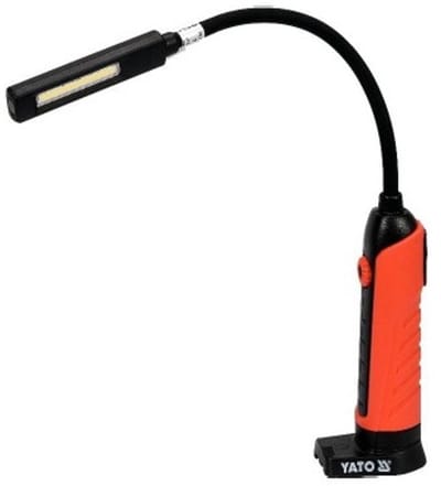 Yato YT-08527 - Werkplaatslamp - 500 Lumen - Flexibele Arm - Magnetische Basis