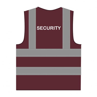 Security hesje RWS bordeauxrood