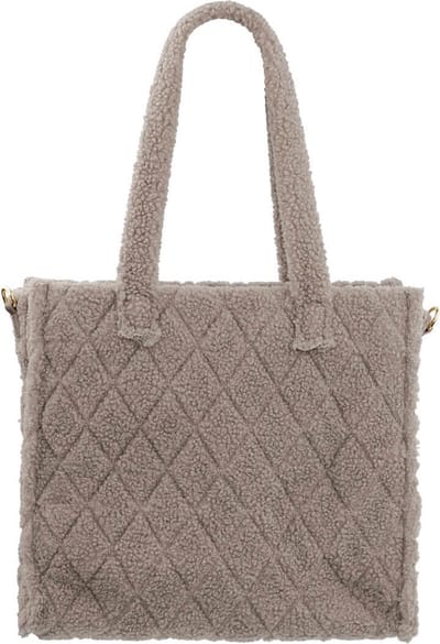 Yehwang - Teddy Shopper Camel - Tasje - Grote Tas - Accessoires - Winter - Fluffy - Cadeau - Cadeautip - Feestdagen
