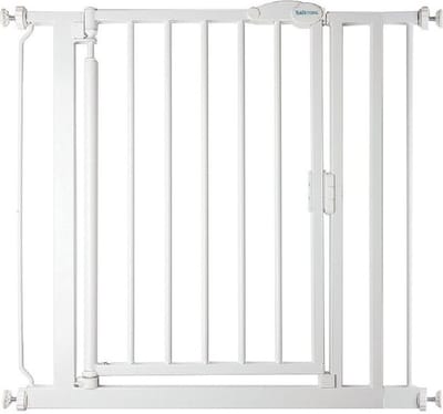 Safetots Self Closing Klemhek, Traphekje, 82,2cm - 89,2cm, Wit