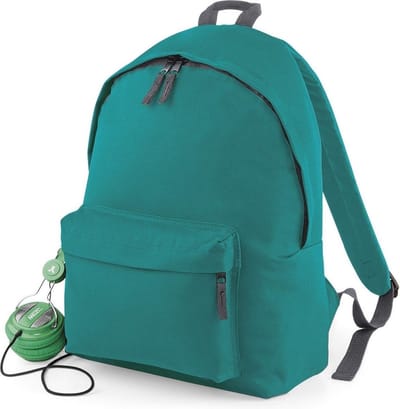 Original Fashion Backpack/Rugzak BagBase - 18 Liter Emerald