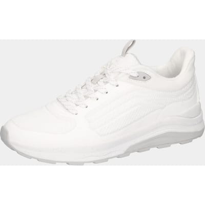 Sneakers met vetersluiting in een sportieve look - wit - Gr. 5 van Goldner Fashion