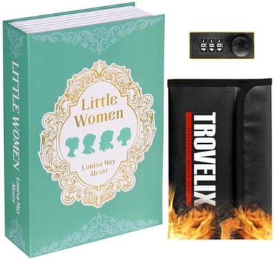 Verborgen Boekenkluis met Combinatieslot – Veiligheid en Esthetiek in Één