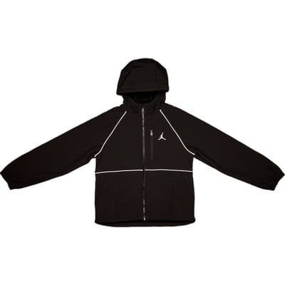 Jordan Softshell Jassen Kinder - Zwart - Maat 128 - 137 CM - Poly Woven