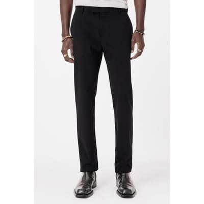 John Varvatos Mercer Pants - Slim Fit Pants With Welt Black Size: 48 | Tailored Pants Outlet | Heren | Zwart