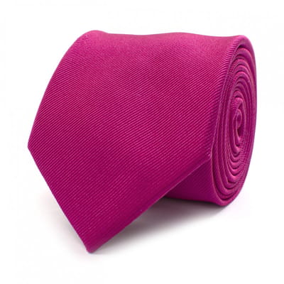 Tresanti Classic Ribbed Tie Fuxia (TRTIZZ001 - 703)