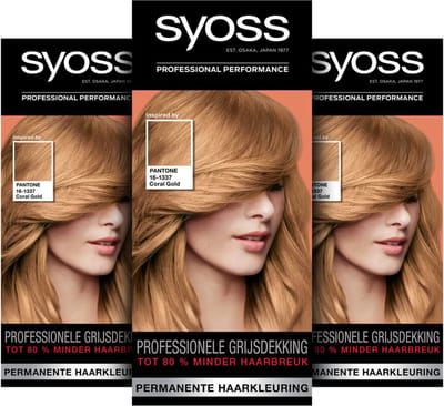 Syoss - Haarverf - 9_67 - Coral Gold - 115ml x 3