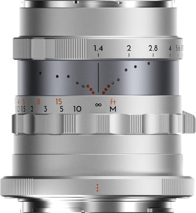 Thypoch FF 28mm f1.4 Nikon Z-mount, silver