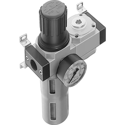 Festo Luchtverzorgingsunit G1/2'' 0.5-12bar 9200l/min 40µm Maxi - 186039 - P2XBZ