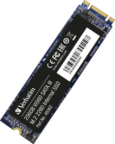 Verbatim Vi560 S3 SSD - 256GB - SATA-600 - M.2 2280