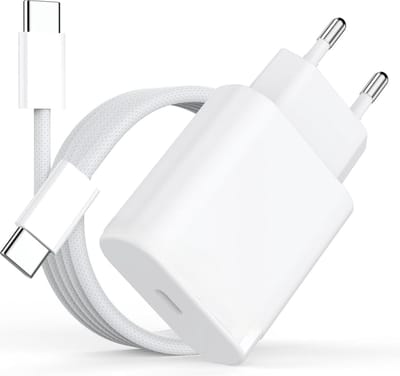 Usb C Snellader + usb C Kabel 2 Meter - Usb C Stekker - Oplader voor oa A57, A56, A55, A35, A34, A25, A24, A23, A17 5G, A16, A15 - Usb C Adapter 20w