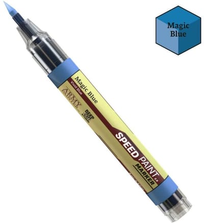The Army Painter Speedpaint Marker Magic Blue - schilderstift speelgoed.