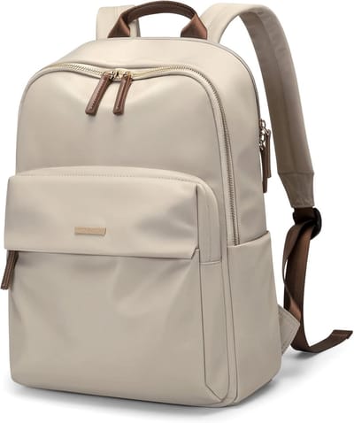 Laptop Rugzak Dames - Geschikt voor 15 Inch Notebook, Casual Dagrugzak voor Werk en Reizen