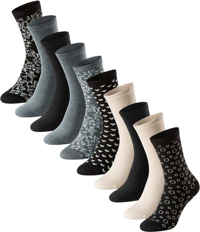 Schiesser Dames sokken 10 pack Bluebird