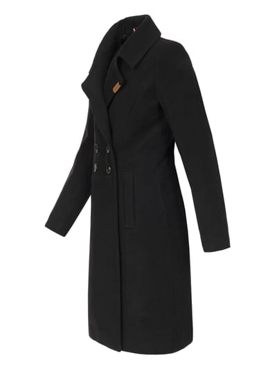 Navahoo Dames Trenchcoat Wooly – Premium Wintermantel met Elegante Pasvorm