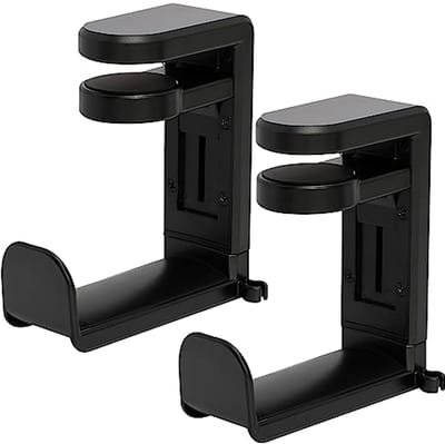 Premium Verstelbare Hoofdtelefoon Stand - Hoofdtelefoon Houder met Kabel Organizer voor Gaming en PC