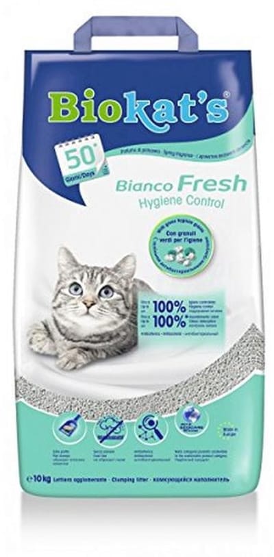 Cat litter Blanco Fresh 10 kg - Hypoallergenic and Odor Control