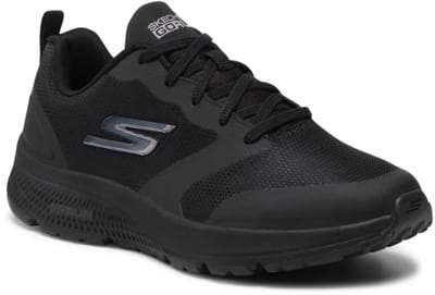 SKECHERS GO RUN CONSISTENT Skechers Dames Sneakers Zwart 128275-BLK Maat 36,5