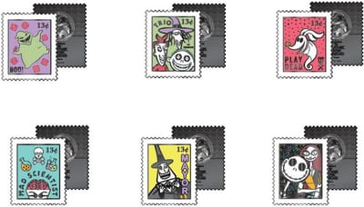 Nightmare Before Christmas POP! Enamel Pins Stamps 4 cm 1 mystery bag