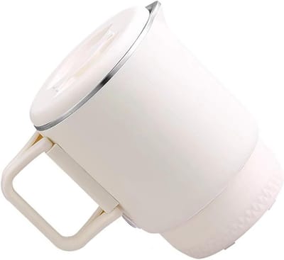Reis Waterkoker - Opvouwbaar Model - Warme Dranken Onderweg - Intelligente Temperatuurregeling - Compact Ontwerp - Wit
