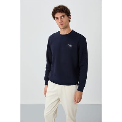 Heren Regular Fit Crew Neck Sweatshirt