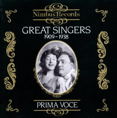 Various Artists - Great Singers 1909-1938 (CD)